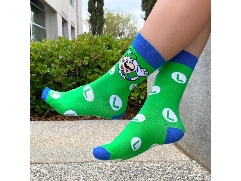 Super Mario Socks - 5 Pack - Official Nintendo Product