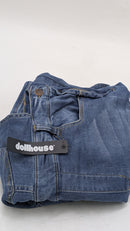 B07H4GX5C4 dollhouse Women's Size Skyline Plus Overall 20 Medium Wash - Brand New