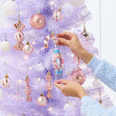 Best Choice Products 4ft Pre-lit Christmas Tree, Twinkling LED Lights - Lavender - Brand New