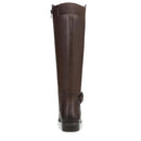 Naturalizer Women's Jaya Wide Calf Knee High Boot Chocolate Brown Leather 11 W - Brand New