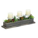 Koehler Reclaimed Wood Succulent Candle Display B01MQ2AY0C - Brand New