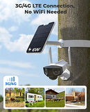 REOLINK DUO 2 LTE + SP UPGRADED 4K 4G LTE CELLULAR SECURITY CAMERA WIRELESS - Like New