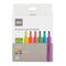 OFFICE DEPOT CHISEL-TIP HIGHLIGHTER ASSORTED FLUORESCENTS 12PK 128-853 - Brand New