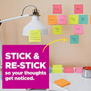 POST-IT SUPER STICKY NOTES, 5 STICKY NOTE PADS 3 X 3 IN. - YELLOW - Brand New