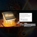 GIGABYTE B550M DS3H AC Micro ATX Dual M.2 SATA 6Gb/s HMDI - BLACK - Like New