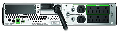 APC 3000VA SMART UPS WITH SMARTCONNECT RACK MOUNT UPS BATTERY BACKUP - Like New