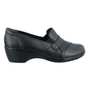 26062909 CLARKS WOMEN MAY MARIGOLD SLIP-ON LOAFER BLACK UK 8.5 EU 42.5 W8.5 - Like New