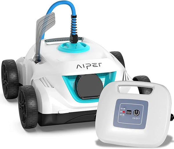 AIPER Automatic Pool Cleaner Robotic CableOrca 800 Mate- White - Scratch & Dent