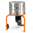 SuperHandy FP100-SH Chicken Plucker 1HP 120VAC - Stainless - Scratch & Dent