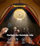 KORBOT 24000MAH CAMPING FAN RECHARGEABLE FANS PORTABLE DETACHABLE BATTERY - Like New