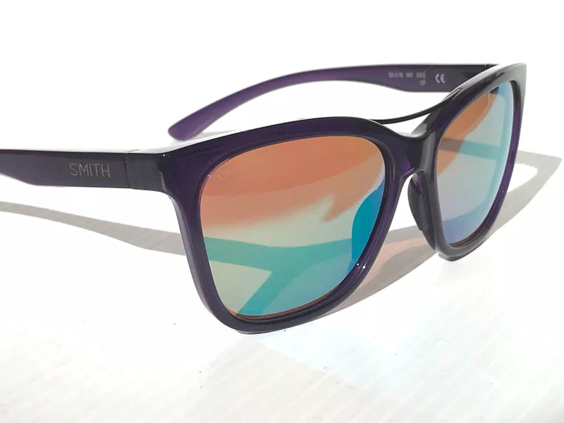SMITH OPTICS CAVALIER CRYSTAL MIDNIGHT FRAME CHROMAPOP GREEN LENS SUNGLASS 55MM - Like New