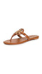 136593 Tory Burch Women's Miller Sandals Bourbon Miele/Gold Size 8 - Like New