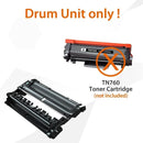 JEOSTARKY DR730 DRUM UNIT REPLACEMENT BROTHER 2 PACK NOT TONNER - BLACK - Brand New