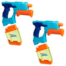 NERF SUPER SOAKER DUNK-FILL 2-PACK, 2 WATER BLASTERS, PN00091528 - ORANGE/BLUE - Brand New