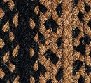 IHF HOME DECOR EBONY AREA RUG 2-FT 3-IN 4-FT RECTANGLE - EBONY - Like New