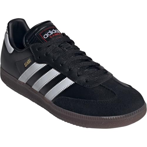 IH6000 ADIDAS UNISEX-ADULT SAMBA INDOOR WOMEN BLACK/WHITE/VIVID RED SIZE 6 - Brand New