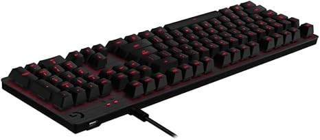 Logitech G413 Backlit Mechanical Keyboard USB Passthrough 920-008300 – Carbon - Like New