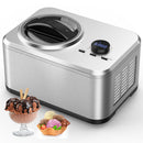 COWSAR IC3915SY 1.6 QUART ICE CREAM MAKER MACHINE - STAINLESS STEEL - Like New
