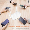 Tenda AC1200 Smart WiFi Router | Dual Band Wireless Internet Router | AP Mode - Like New
