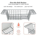 Kitchen Details Sink Dish Drainer Drying Rack - Grey - Brand New