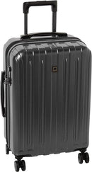 Delsey Titanium 21 Inch Hardside Luggage One Size 04772270018 - Black - Like New