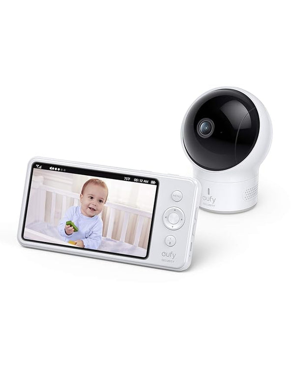 Anker Eufy Security Spaceview Pro 5" Screen Baby Monitor E83121D1 - White Like New