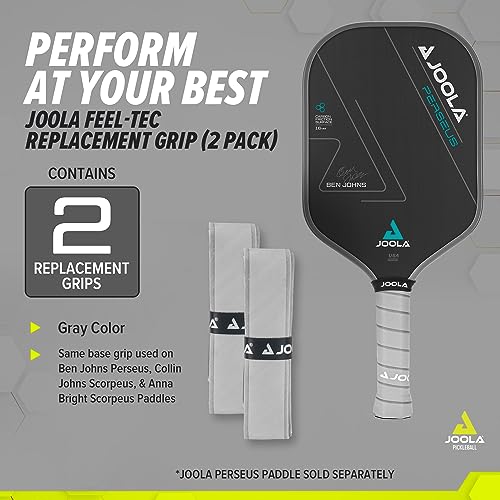 JOOLA PICKLEBALL PADDLE REPLACEMENT GRIP TAPE WRAP FOR PICKLEBALL PADDLE GRAY - Brand New