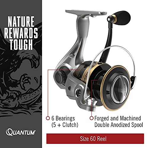 SORICUM QUANTUM STRATEGY SPINNING REEL 6 BALL BEARINGS 5 + CLUTCH SIZE 60 - Like New