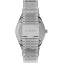 TIMEX Q WOMEN'S 36MM WATCH - SILVER-TONE/BLUE - Like New