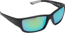 MAUI JIM LOCAL KINE MJ810 SUNGLASSES - BLACK/TRANSPARENT GREEN/TRANSPARENT GRAY - Like New