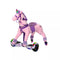 POWER PONY RIDING TOY PRINCESS ZUME V2: STEEL RIDE-ON ANIMAL 8 MPH - PINK - Like New