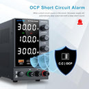 WANPTEK DC POWER SUPPLY VARIABLE 0-30V 0-10A SWITCHING REGULATED - BLACK - Like New