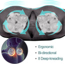 InvoSpa Shiatsu Neck and Back Massager with Heat JC-668 - BLUE/BLACK - Like New