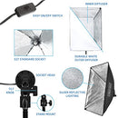 Fovitec 2-Light Fluorescent Studio Lighting Kit, Softboxes, 650W B00JG8J15C - Brand New