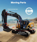 GEYIIE REMOTE CONTROL EXCAVATOR - BLACK YELLOW - Like New