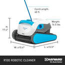 HAYWARD THE POOL CLEANER R130 ROBOTIC CLEANER (2024 NEW) - WHITE - Like New