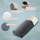 Trickonometry Half Moon Extra Firm Pillows Multi Functional - Grey - Brand New