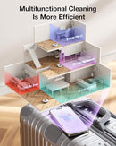 OKP Robot Vacuum with Mapping, 6000Pa Power Suction, LiDAR Navigation - Like New