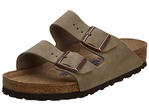 0951301 BIRKENSTOCK ARIZONA UNISEX SANDALS MEN 4 WOMEN 6 EU W37 - TAUPE - Like New