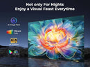GOODEE SMART 4K PROJECTOR WITH 5G WIFI AND BLUETOOTH - BLACK/WHITE - Like New