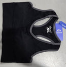 HEATHYOGA HIGH IMPACT SPORTS BRA FOR WOMEN,SUPPORT PADDING SIZE WOMEN L - BLACK - Like New