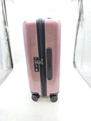 NINETYGO CARRY ON LUGGAGE 22X14X9 SPINNER WHEELS - 20-INCH PURPLE PINK - Like New