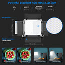 Neewer 2 Packs 660 RGB Led Light APP Control Photography Video Lighting Kit - Like New