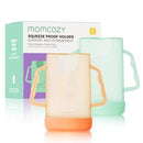 MOMCOZY BABY POUCH HOLDER NO SQUEEZE - GREEN/ORANGE - Like New