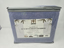 BIBB HOME RAYON BAMBOO 2000 COUNT 6PIECE CHAMBRAY SHEET SET SIZE CALI KING ,BLUE - Brand New