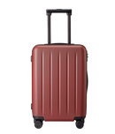 NINETYGO DANUBE LUGGAGE 24" HARD SHELL SUITCASE, SPINNER WHEEL 62L, 117806 - RED New