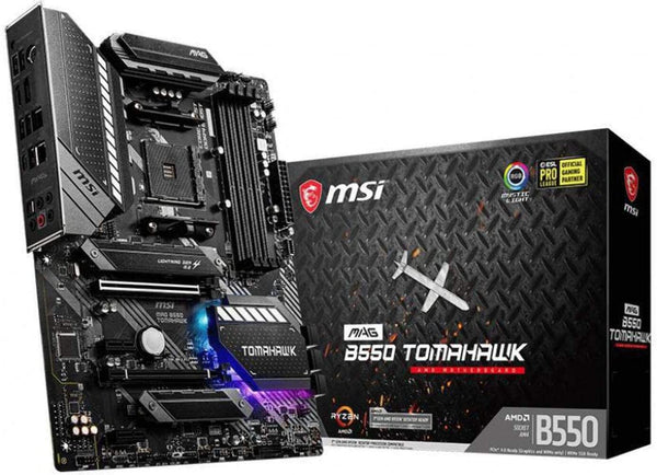 MSI MAG B550 TOMAHAWK Gaming Motherboard AMD MAG-B550-TOMAHAWK Like New