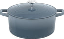 Cuisinart 5.5 QT. Round Cast Iron Casserole CI655-28GNV - Gradient Navy Like New