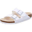 BIRKENSTOCK UNISEX ARIZONA - 41 M EU / 7.5 F(M) UK - (EU W41) - WHITE/BEIGE - Like New