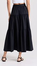 90-4016A STAUD WOMEN'S SEA SKIRT - SIZE 6 - BLACK - Brand New